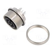 09 0174 90 08 Connector: M16; socket; female; PIN: 8; 5A; 60V; THT; IP67; zinc alloy iO5XTmZNsLvZe05UpupCO4o_4O7UrVll6mj4ioCWRTw