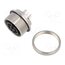 09 0174 90 08 Connector: M16; socket; female; PIN: 8; 5A; 60V; THT; IP67; zinc alloy iO5XTmZNsLvZe05UpupCO4o_4O7UrVll6mj4ioCWRTw