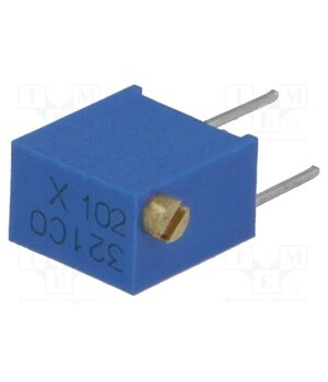 3266X-1-102LF Potentiometer: mounting; multiturn; 1kΩ; 250mW; ±10%; linear; THT iYmojsF8ngGUk31p2rUrK8LxQyf9vM3XtYxDvT_HW_k