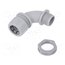 166-40802 90° angled connector; Thread: metric,non-swivel,outside XxrJbLVZdy8WK6cMKHgfpwQ3fS8V9U-BkWALU__ckA0
