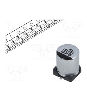 EEHZA1V680XP Capacitor: hybrid; 68uF; 35VDC; SMD; ESR: 35mΩ; ZA; ±20%; Ø6.3x7.7mm xCH9Paz8q0SSijLh4Ura3d5a_zuo8lB_YvzqjT64tGU