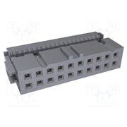 71600-620LF Connector: IDC; socket; female; PIN: 20; straight; 2.54mm; 2.54mm SvrhQwdQuebtC028hVz3I1N5mNSjQak4yNrAQ9yhY4w