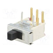 TS01ABE Switch: slide; Pos: 2; SPDT; 0.4A/20VDC; ON-ON; THT; -30÷85°C; TS nQwklXzNfC-DudXVY10Y0zAwktW2kXw4NVw-GdkdOQI