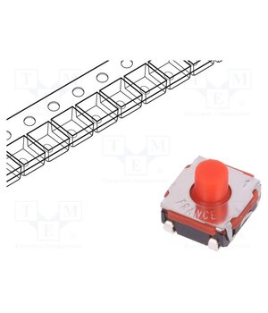 KSC4D1J 50SH LFS Microswitch TACT; SPST-NO; Pos: 2; 0.05A/32VDC; SMT; 2N; 6.2x6.2mm v9Oqvf2uzyDqzugjc0rXXkJy9UXoWtDnGJ1azvBF8FM