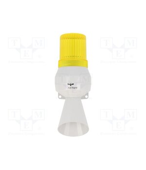 710117005 Signaller: lighting-sound; 24VDC; bulb BA15D; yellow; IP43; KLL HU1gDFR4LNKRtOwpZpvtoRSWTtHQk5D07hoV81O-jKo
