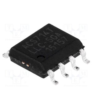 ACS714LLCTR-50A-T Sensor: Hall; current; SO8; Usup: 4.5÷5.5VDC; ±50A; Temp: -40÷85°C IXALEMCmTVGbqYqi7iPUwn_fAwxt1hkVhUZNjoSNc-c