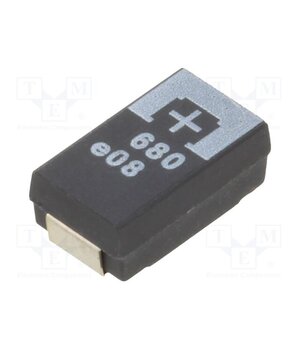 2R5TPE680MWL Capacitor: tantalum-polymer; 680uF; 2.5VDC; 1850mA; SMD; ±20%; 40mΩ mFZWIn90BGwLjLDZbjmmk3khvt2K8O5mnOYi4FfE8k0
