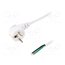 LT322 H05VV-F 3X1.0 1.8M WHT Cable; 3x1mm2; CEE 7/7 (E/F) plug angled,cables; PVC; 1.8m; white 12zkDU2BoUewWA7SqNqu8L_e0NkmFPXiF1hKC8-EuUk