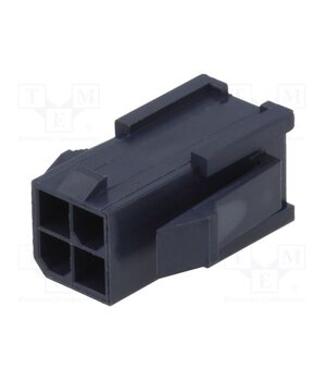 46993-0410 Connector: wire-wire; plug; male; PIN: 4; Mini-Fit Jr; crimped; 2x2 Hlbimsv808BFmPwSi8YYERBz14yY7XVuyCskGs5Cdt8