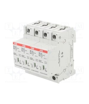 OVR T2 4L 40-275S P QS Surge arrester; Type 2; Poles: 4; In 8/20us: 40kA; -40÷80°C; IP20 lpzLr29l0YjOb3Y3seXETdCw2JOqlW8DWCkf43TH9dY