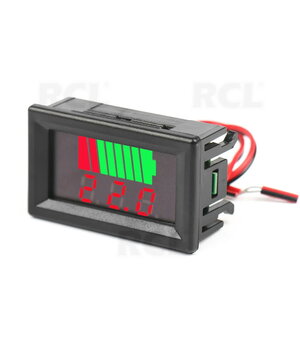 Akumulatora indikatoru jaudas digitālais LED testētājs, 12–60 V

 ATMI12.jpg