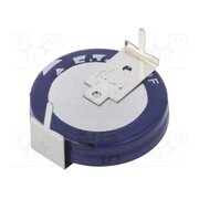 KR-5R5H105-R Supercapacitor; THT; 1F; 5.5VDC; -20÷80%; Ø19x6.7mm; 30Ω; -25÷70°C KcSanX5MT8IpQmgmVyYFYmvEl38OhNtyciUSUvVuknA