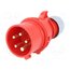 015-6 Connector: AC supply 3-phase; plug; male; 16A; 400VAC; Shark; IP44 5j-mPrZHMmdNiUZXuJbpM4uMiqg-TVEpnlYTIKOk65Q