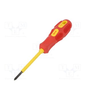 BM1130 Screwdriver; insulated; Pozidriv®; PZ0; Blade length: 60mm X8OrV8zhiXd6iN5RLywrELBapTWvybhFA-AerHfYLR4