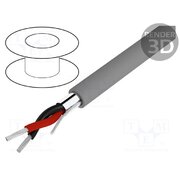 2422C SL005 Wire; Alpha Essential C&C; 2x18AWG; shielded,Al-PET foil; PVC X7V2q1o45y8Fo2T4dwSJDRh_ps5UkO_W2gA1RnTXDUg