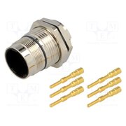 LJ23-06PMMC-SF7001 Connector: M23; socket; PIN: 6; male; crimped; shielded; gold-plated iz9AasosZqCChBGpDqT0KeYcnO4Q3-rCeOMubox7f-I