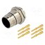 LJ23-06PMMC-SF7001 Connector: M23; socket; PIN: 6; male; crimped; shielded; gold-plated iz9AasosZqCChBGpDqT0KeYcnO4Q3-rCeOMubox7f-I