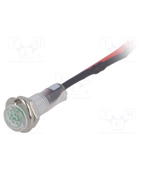 R9-79L-11-24GREEN Indicator: LED; flat; green; 24VDC; Ø5.2mm; IP40; cables; 100mm EQ9vbAVubcnZZ-JzSgq54W1_B6Xr_swMLlNYQiOGcLg