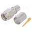 J01150A0618 Connector: SMA; plug; male; straight; 50Ω; crimped; for cable; PTFE tXv4FehvF1D11DB5re3QlqjbFUH3F0ESXZYyTYlL-lQ