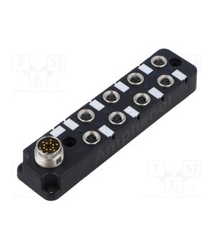 DB8-3A8M16-SPS7001 Distribution box; M8; PIN: 3; socket; 3A; IP67; IN: 8; OUT: 1 dwBuhIgfxYQgUYoIq9SL2TdSNL7Jrl-_bJwYvsyxsQ4