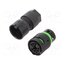 3802/V-M-3P-BK Connector: AC supply; screw terminal; female; 16A; 400V; ways: 3 u6LgFtahJ5DEi8CiMKDzq-JOyPLOlBUo3jid7TU4grQ