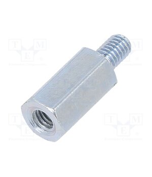1384775 Screwed spacer sleeve; 10mm; Int.thread: M3; Ext.thread: M3; steel 7pVRIzanv9JhlIdBlOsEUZPjTFwowBDrbSh-ToKC2D4