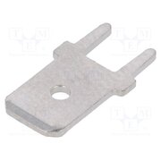 726386-2 Terminal: flat; 6.3mm; 0.8mm; male; THT; brass; tinned; straight 2auNbBEbM0Dba6GNX-ET33kQIuRf1wj58HX1YU7zC60