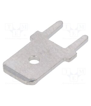 726386-2 Terminal: flat; 6.3mm; 0.8mm; male; THT; brass; tinned; straight 2auNbBEbM0Dba6GNX-ET33kQIuRf1wj58HX1YU7zC60
