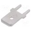 726386-2 Terminal: flat; 6.3mm; 0.8mm; male; THT; brass; tinned; straight 2auNbBEbM0Dba6GNX-ET33kQIuRf1wj58HX1YU7zC60