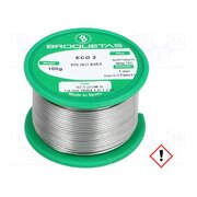 ECO2 B2.1 1,0MM 100GR Tin; lead free; Sn97Ag3; 1mm; 100g; reel; 221°C; Flux: SW26 238npxFDgohWn420pGwfUG07ac8ZWpi9X-FYAntdxWw