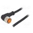 1205 04 002 2M Cable: for sensors/automation; M12; PIN: 4; angled; 2m; plug; 250VDC jeNVJg8pxWYUciuJgHZb69y6PKZ0nFQ0nT8lBZkLQ08