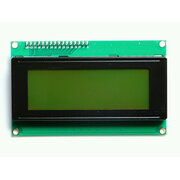 LCD 2004A IIC 5V 20x4, geltonas, 98x60x12mm, su I2C valdikliu