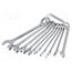 940 Wrench-set; combination spanner; steel; 10pcs. 7tYOokbEaoEYUqntwXTUzzSDfKWVw9QceaFqCrAV81c