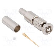 034-1107-12G Connector: Micro BNC; plug; male; straight; 75Ω; HD-BNC; crimped ILDzaStnRJrYSdXTXPgzo5OHpZUeixwymiQgFc0B9N4
