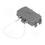 09300105425 Protection cover; size 10B; Han; for double latch; metal; 57x27mm 7z2huHT-oXLOCBBuJQWV6nbFwmWM50SynOMDrfw5GEs