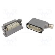 10200160000 Connector: HDC; male + female; 16A; 250V; Han Kit; PIN: 16; 16+PE iTxCt95W0wLOvF0NctHOaczFPtyFk1V6WegLnnd2Ky0