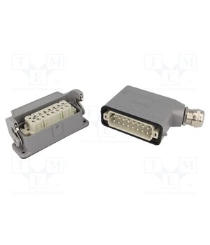 10200160000 Connector: HDC; male + female; 16A; 250V; Han Kit; PIN: 16; 16+PE iTxCt95W0wLOvF0NctHOaczFPtyFk1V6WegLnnd2Ky0