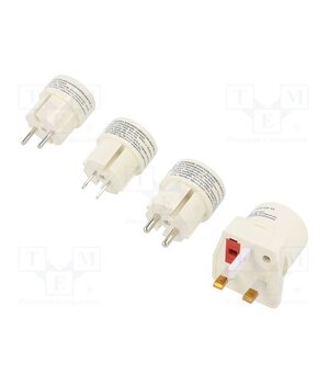 PA0186 Transition: adapter; 2P; white; PIN: 2 3kBmLjE0UNSOvpQTqk4jwDkxMILJWMhTpKn1qKMNlkw