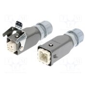 93608-0390 Connector: HDC; male + female; GWconnect; PIN: 4; 10A; 400V; 3+PE DK2UIbPvoingeejbkBKToZR3zKKc2iJTUWGRzbLIrSk