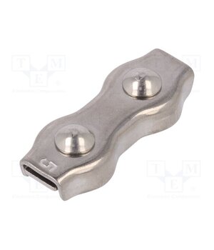 ZLR2-5-A4 Rope clamp duplex; acid resistant steel A4; for rope; Ørope: 5mm QX2ejYBmCZX2C_NnccAvCmC2k2M5x7ChYDKwMhndhnc