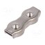 ZLR2-5-A4 Rope clamp duplex; acid resistant steel A4; for rope; Ørope: 5mm QX2ejYBmCZX2C_NnccAvCmC2k2M5x7ChYDKwMhndhnc