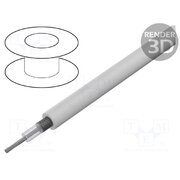83265 009100 Wire: coaxial; RG178; 1x30AWG; stranded; CCS; FEP; white; 30m; 100ft YMTpmskUAJgEWiTnJk0YUzrW6OvgpTKe4NYbtFWXF6k