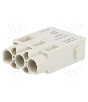 09140073001 Connector: HDC; module; male; 10A,40A; 830V; Han-Modular®; crimped 9SwsixuQmTRX8Ha2q2T_pklET3e1BqTiddW22zRVIS8