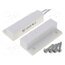 CFM-102W Reed switch; Range: 9,5mm; 7.62x33.78x13.46mm; Contacts: SPST-NO ZG8-VjLn9MrX3U48kIdj-nUseqFbGHJBTyeaRjbS6H8