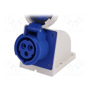 1132-6 Connector: AC supply; socket; female; 16A; 230VAC; IEC 60309; IP67 kn0X8K-h_xoC5HYziyJxf3_RTzip5ZbUV3_RGpi6KOY