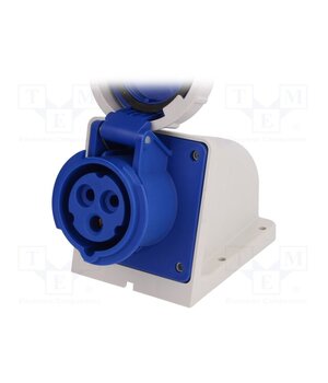 1132-6 Connector: AC supply; socket; female; 16A; 230VAC; IEC 60309; IP67 kn0X8K-h_xoC5HYziyJxf3_RTzip5ZbUV3_RGpi6KOY