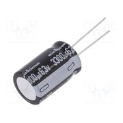 UKL0J332MHD Capacitor: electrolytic; THT; 3300uF; 6.3VDC; Ø16x25mm; ±20%; UKL UOyrpJp_brJprpu8NhtPmgzNG6U7k0zUObud-iLpLss