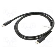CA-CMCM-32CU-0010-BK Cable; USB 3.1; USB C plug,both sides; gold-plated; 1m; black Jj0O-rgSudfnOxMLwY1yvO-_s3GOj8NRd6KsdLvxL90