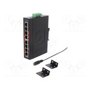 LNX-800AG-T Switch Ethernet; unmanaged; Number of ports: 8; 12÷48VDC; RJ45 oSi7f4So_o15Uabv9H2FhRmxikn7bwS_lfteUe-0kOA