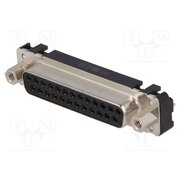09663516513 Connector: D-Sub; PIN: 25; socket; female; straight; THT; UNC 4-40 nfubZRAsoRJUxoqHNC4Y4BXRn5OSerkrdw2xDhfGXic